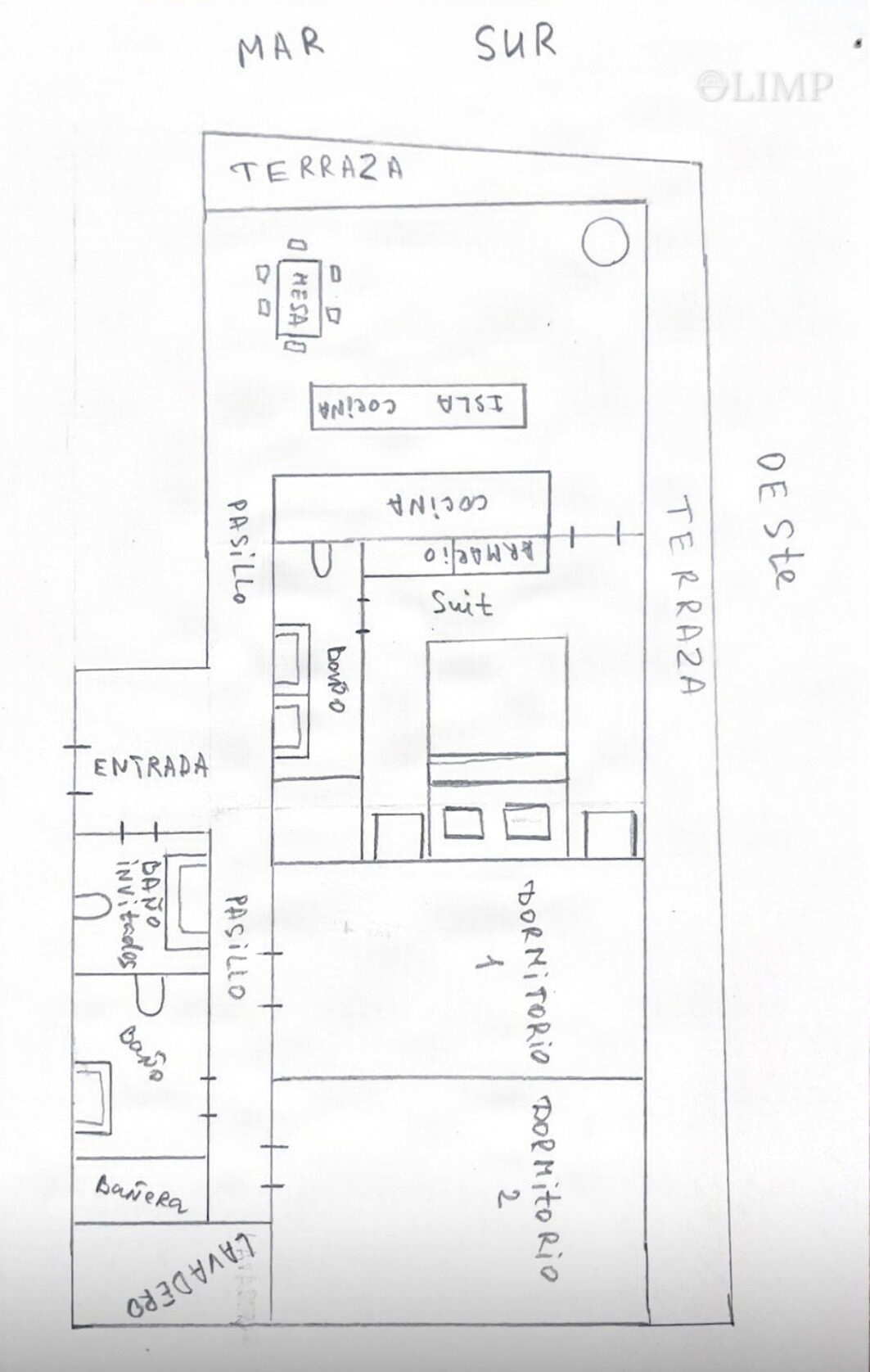 Plano del piso