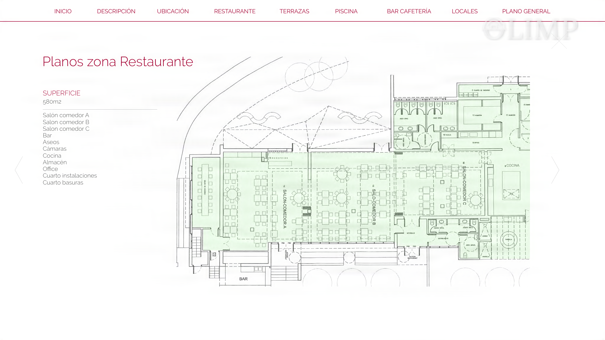 Plano restaurante