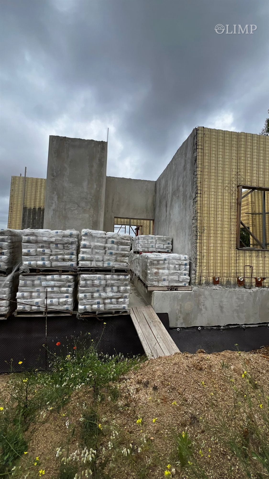 Fachada y estructura exterior de la casa en Lloret de Mar