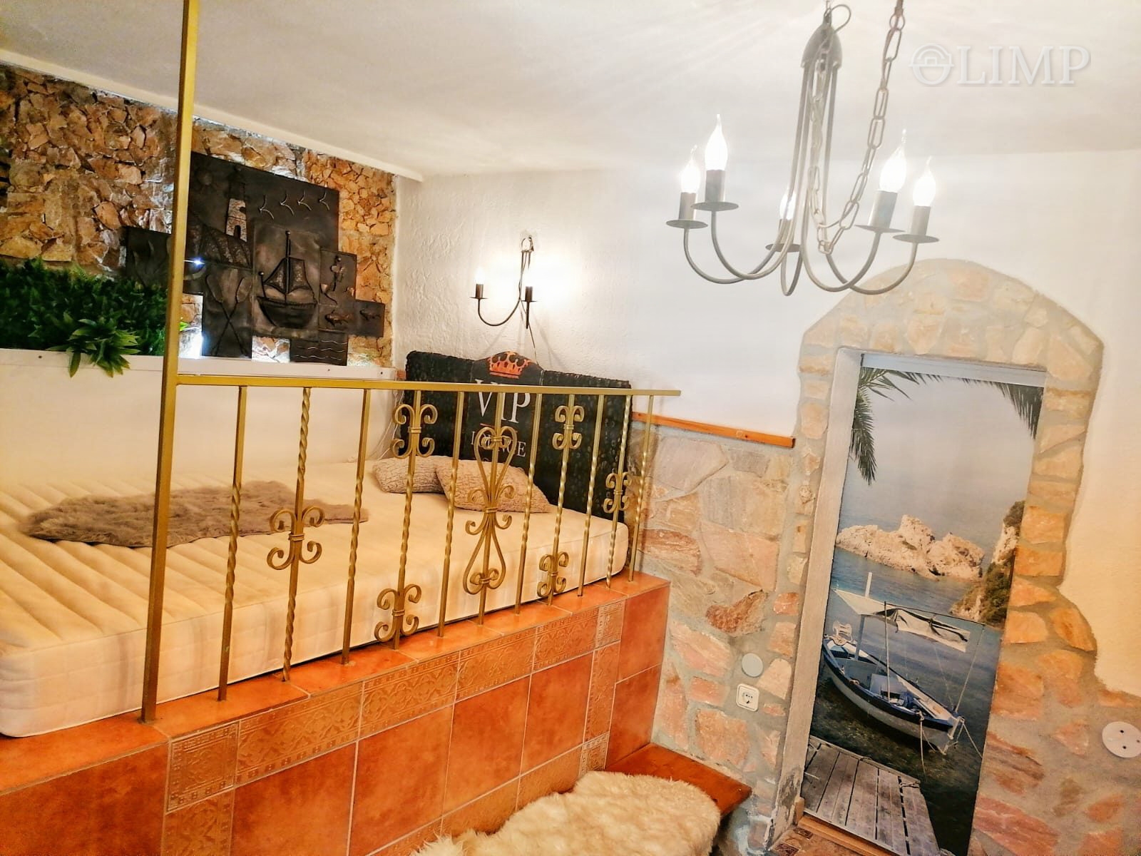 Salón y zona de estar en Lloret de Mar